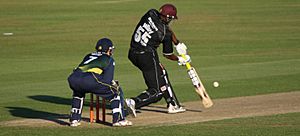 Kieron pollard batting