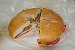 Muffuletta sandwich