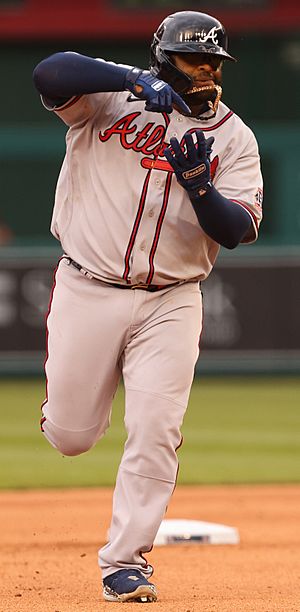 Pablo Sandoval from the Washington Nationals vs. Atlanta Braves at Nationals Park, April 7th, 2021 (All-Pro Reels Photography) (51105526639) (cropped).jpg