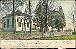 PostcardOldTrinityChurchBrooklynCT1907