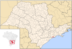 Location in São Paulo