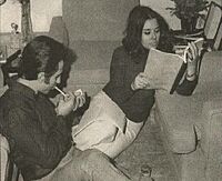 Souad hosni with Ali Badrakhan