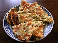 Spring onion pancake 2013