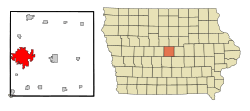 Location in the State of Iowa