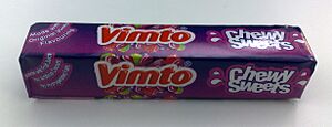 Vimto chewy sweets