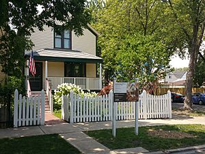 Walt Disney Birthplace Exterior Hermosa Chicago Illinois