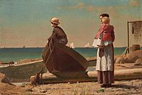 Winslow Homer - Dad's Coming!