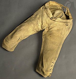 Yellow buckskin breeches