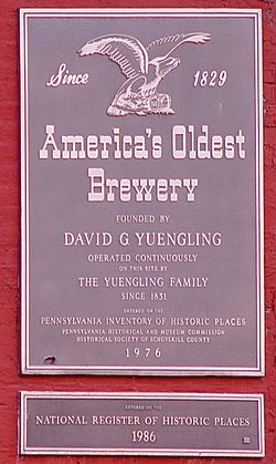 Yuengling plaque