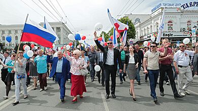 Первомай 2019 в Симферополе 2