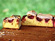 Sanok-style plum cake Poland