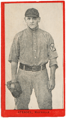 1910 T210 Old Mill Casey Stengel