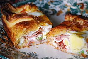 Bacon&egg pie