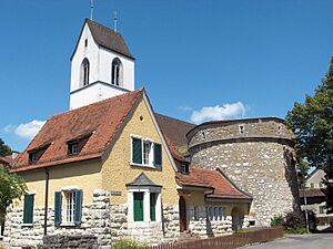 Brugg Kirche Archivturm