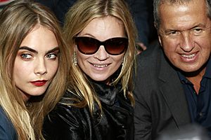 Cara Delevingne kate moss mario testino