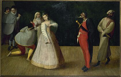 Commedia dell'arte - troupe Gelosi