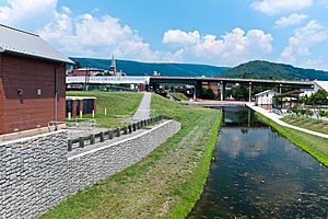 Cumberland Basin looking North