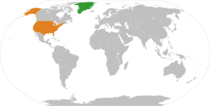 Greenland United States Locator