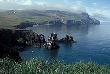 Hall Island, Bering Sea