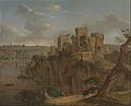 Hendrik Frans de Cort - Chepstow Castle - Google Art Project