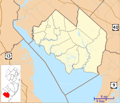 Port Elizabeth, New Jersey is located in Cumberland County, New Jersey