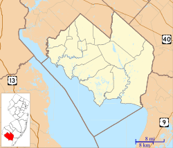 Maurice River Township, New Jersey is located in Cumberland County, New Jersey