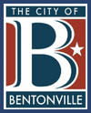 Official logo of Bentonville, Arkansas