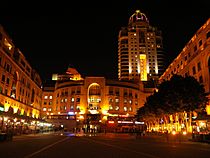 Nelson Mandela Square at night-001