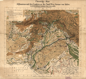 Overview of Afghanistan and the Countries on the Northwest Border of India WDL217