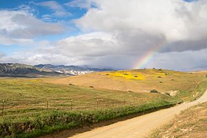 Panoche Rd. Rainbow 2015