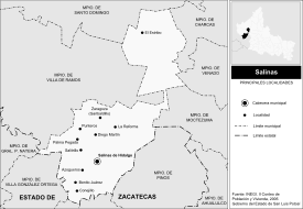 Salinas SLP localidades.svg