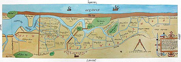 Salthouse ancient channel map