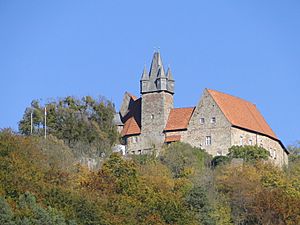 Schloss-Spangenberg Germany October-2010 Front-View