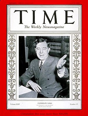 Time Magazine - Huey Long