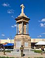 Warwick War Memorial, 2019 Anzac Day parade, Warwick 06