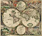 World Map 1689