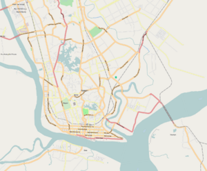 Yangon map