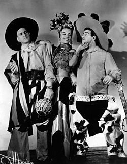 Abbott, Costello and Carmen Miranda