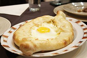 Adjaruli Khachapuri, Restaurant Aragvi