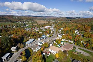 Aerial view of Barton