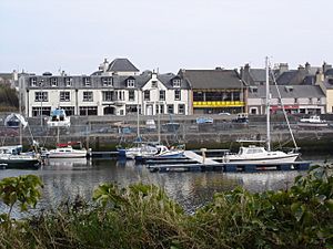 Boats at Stornoway