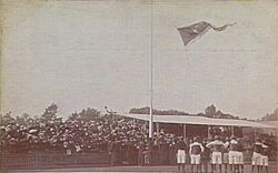 Carlton premiership flag 1907