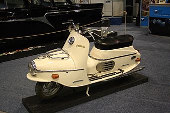 Cezeta scooter at Regiontour 2010