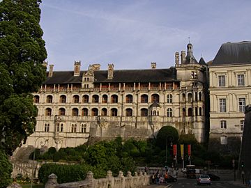 ChateaudeBloisFacadedesLoges