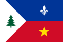 Drapeau de l'Acadie occidentale