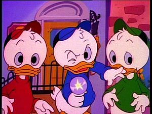 Ducktales Huey, Dewey, and Louie