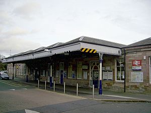 Dunfermline Town railway station