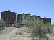 Florence-Adamsville Ghost Town-Water Tanks-1870