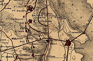 Fort Craig VA Map