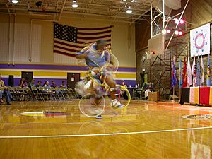 Hoop Dance at Lower Brule Reservation